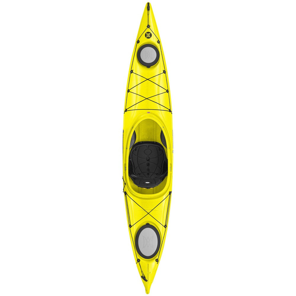 6/8 Foot Small Yellow Recreational Adventure White Water Plastic Surf Kayak For 1 Person On Sale