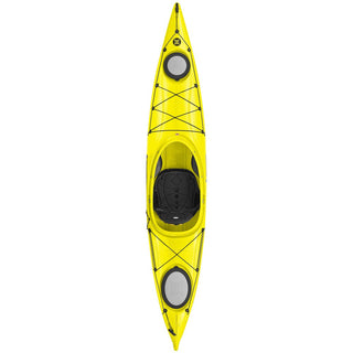 6/8 Foot Small Yellow Recreational Adventure White Water Plastic Surf Kayak For 1 Person On Sale